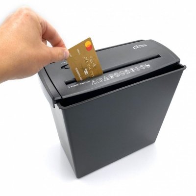 Media-Tech Niszczarka dokumentów, folii i kart kredytowych SHREDDER V3.0 MT215