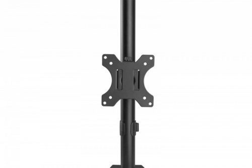Digitus Uchwyt biurkowy pionowy 2xLCD max. 32 cale 8kg, zaciskowy, czarny