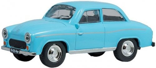 Daffi Pojazd PRL Syrena 104 - Niebieski
