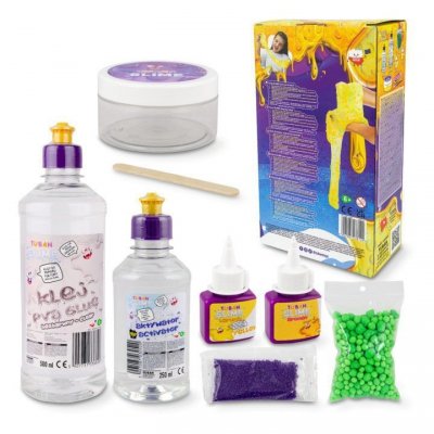 TUBAN Zestaw DIY Sensory Slime 6w1