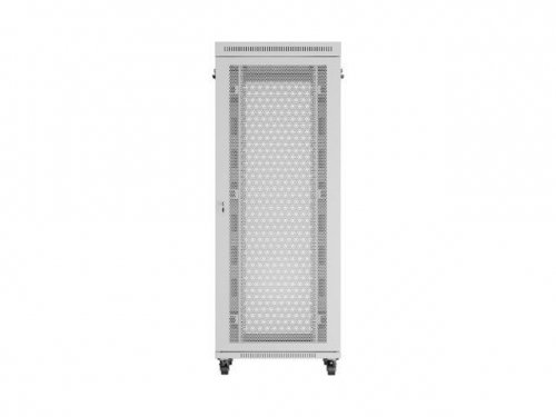 Lanberg Szafa instalacyjna rack stojąca 19 cali 42U 800x1000 drzwi perforowane LCD szara (Flat pack)