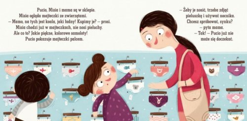 Nasza księgarnia Książeczka Pucio chce siusiu, czyli pożegnanie pieluszki