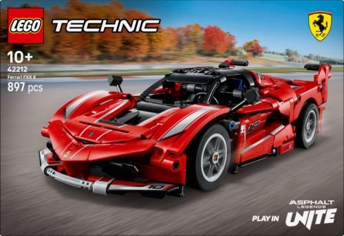 LEGO Klocki Technic 42212 Ferrari FXX K