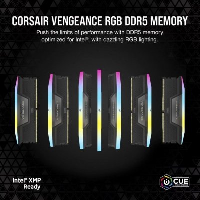 Corsair Pamięć DDR5 Vengeance RGB 48GB/6400 (2x48GB) CL36
