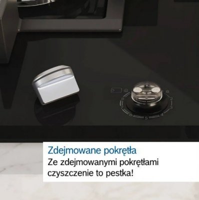 Bosch Płyta gazowa PCQ7A5I90 75 cm inox
