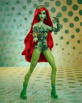 Mattel Lalka Barbie Batman Poison Ivy kolekcjonerska