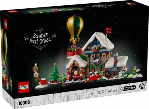 LEGO Klocki Icons 10339 Poczta Świętego Mikołaja