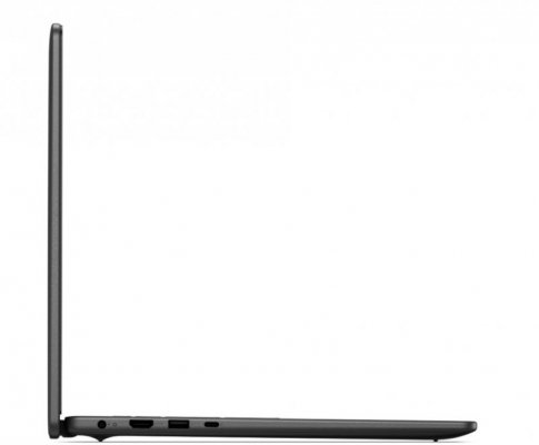 Dell Laptop Dell 16 DC16250 W11P C5 120U/8GB/512GB/16.0 FHD+/Int/FgrPr/WLAN + BT/Backlit Kb/3 Cell/3YPS Carbon Black