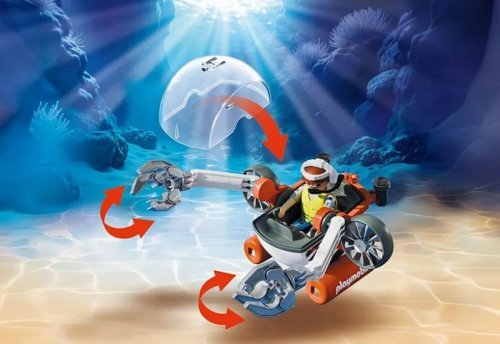 Playmobil Zestaw z figurkami 71860 Poszukiwania skarbu łodzią podwodną