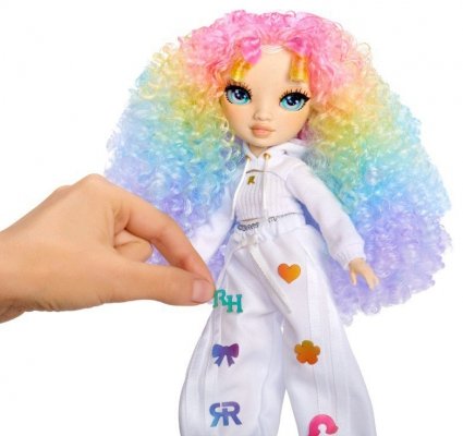 MGA Lalka Rainbow High Air Brush, Green Eyes