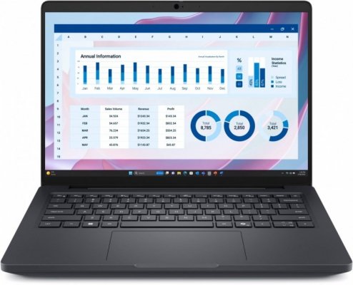Dell Stacja robocza Dell Pro Max 14 MC14255 W11P Ryzen 350|16GB|512GB SSD|FgrPr & SmtCd|FHD Cam & Mic|WLAN+BT|14.0 FHD+|Backlit 