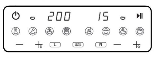 Feel-Maestro Frytownica beztłuszczowa podwójna 4,5l + 4,5l  2000W  MR-758