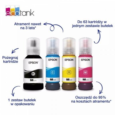 Epson Urządzenie wielofunkcyjne L4366 ITS A4/33ppm/WiFi-d/duplex/5.2kg/biala