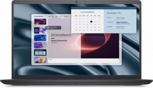 Dell Laptop Dell Pro 15 Essential PV15250 W11P i5-1334U|8GB|512GB|Intel UHD|FgrPr|WLAN+BT|15.6 FHD|BcklKb|3C|65W|3YPS Carbon Bla
