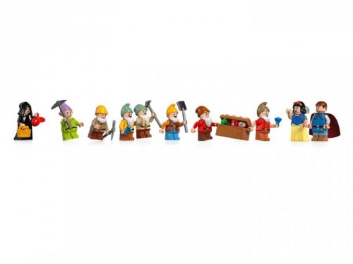 LEGO 43242 Disney Chatka Królewny Śnieżki i siedmi