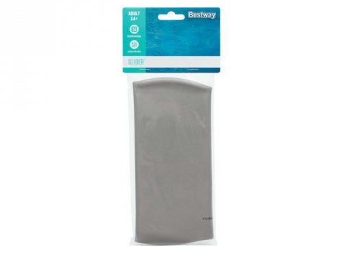 Bestway Silikonowy CZEPEK kąpielowy pływacki na basen SREBRNY 14+ 26006
