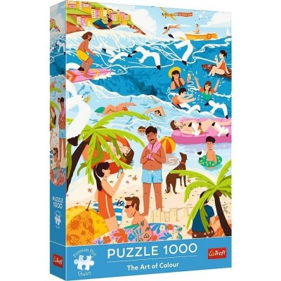 Puzzle 1000 W Wakacyjnym Ferworze TREFL