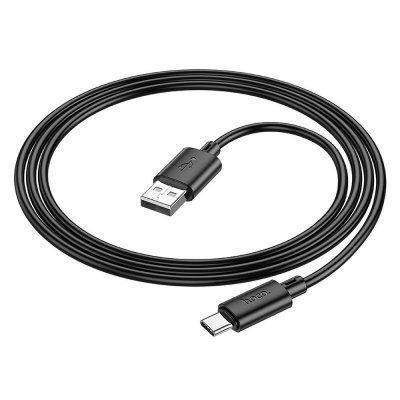 Kabel USB A do USB C Hoco 3A 1 m X88 czarny