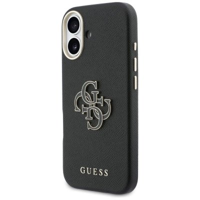 GUESS futerał do IPHONE 17 GUHCP17S5PS4RGGK (PU FW Resin Logo) czarny