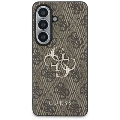GUESS futerał do SAMSUNG S26 Plus GUHCS26M4GMGBR (4G Big Metal Logo) brązowy