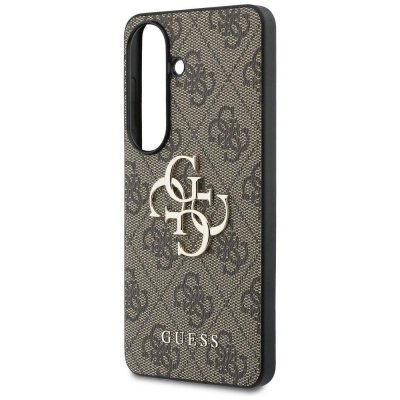GUESS futerał do SAMSUNG S26 Plus GUHCS26M4GMGBR (4G Big Metal Logo) brązowy