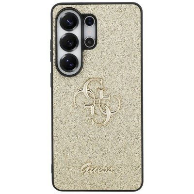 GUESS futerał do SAMSUNG S26 Ultra GUHCS26LHG4SGD (Fixed Glitter 4G Big Metal Logo) złoty