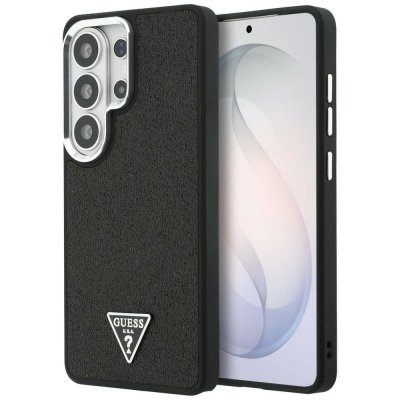 GUESS futerał do SAMSUNG S26 Ultra GUHMS26LPFGTSCMK (Fixed Glitter Triangle MagSafe) czarny