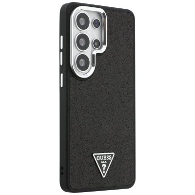 GUESS futerał do SAMSUNG S26 Ultra GUHMS26LPFGTSCMK (Fixed Glitter Triangle MagSafe) czarny