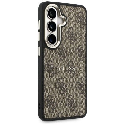 GUESS futerał do SAMSUNG S26 Plus GUHMS26MP4MSEGCW (4G Embossed Ring MagSafe) brązowy