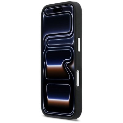 KARL LAGERFELD futerał do IPHONE 17 Pro KLHCP17L6PCSPKCK (PU W/ K&C Print & Pocket) czarny