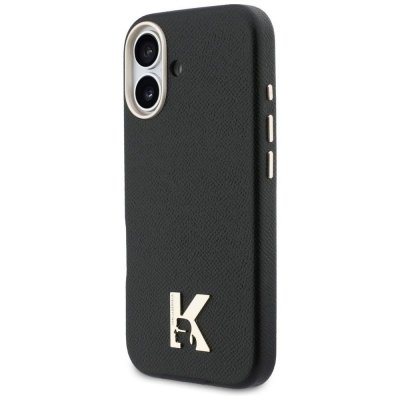 KARL LAGERFELD futerał do IPHONE 17 kompatybilny z MagSafe KLHMP17S5PGFKHGK (PU FW W/ KHead Logo) czarny
