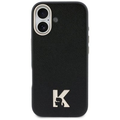 KARL LAGERFELD futerał do IPHONE 17 kompatybilny z MagSafe KLHMP17S5PGFKHGK (PU FW W/ KHead Logo) czarny