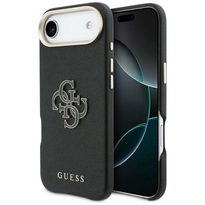 GUESS futerał do IPHONE 17 Air GUHCP17M5PS4RGGK (PU FW Resin Logo) czarny