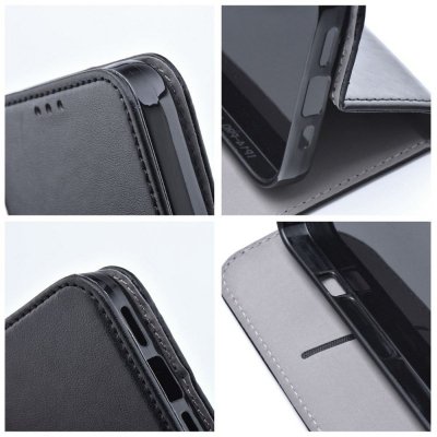 Etui z klapką na Xiaomi Redmi 13C 4G / 13C 5G / Poco C65 Smart Magneto czarne