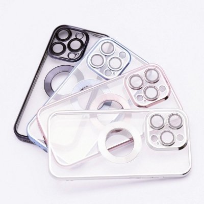 Futerał do iPhone 17 AIR Glam niebieski