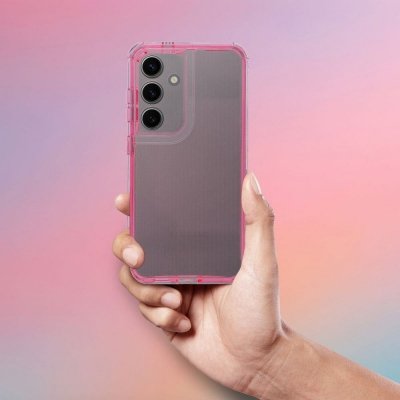 Futerał do Xiaomi Redmi Note 14 PRO 5G / 14 PRO PLUS 5G Matrix Clear pudrowy róż