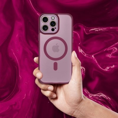 Futerał do Samsung S25 PLUS Variete Mag Cover zgodny z MagSafe fioletowy