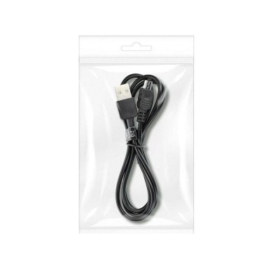 Kabel USB A do Mini USB (navi / kamera) 1 m czarny