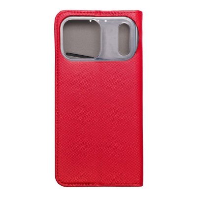Kabura SMART CASE Book do IPHONE 17 Pro Max czerwony