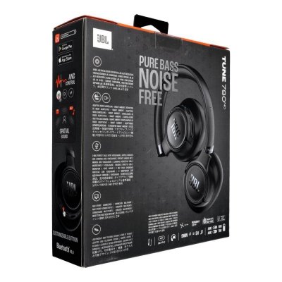 Słuchawki bezprzewodowe nauszne JBL Tune 780NC czarne