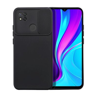 Futerał do Xiaomi Redmi 9C Slide czarny