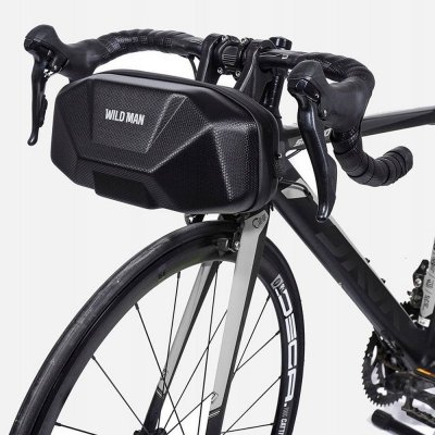 WILDMAN sakwa rowerowa na kierownicę na zamek 3,5L X9 czarna