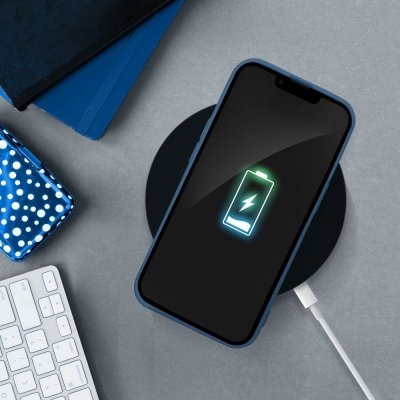 Futerał do Xiaomi Redmi 14C Silicone niebieski