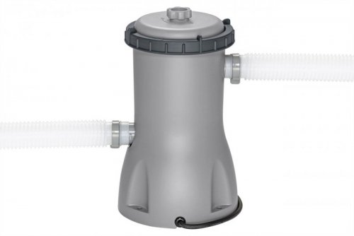 Basen stelażowy Steel Pro MAX 427x107 Szary 14FT BESTWAY 5w1 + Akcesoria