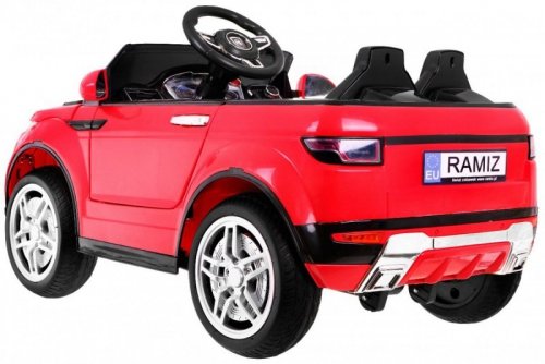 Autko Rapid Racer elektryczne dla dzieci, Czerwony SUV + Pilot