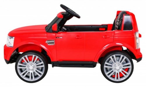Land Rover Discovery Autko elektryczne dla dzieci, Czerwony SUV + Pilot