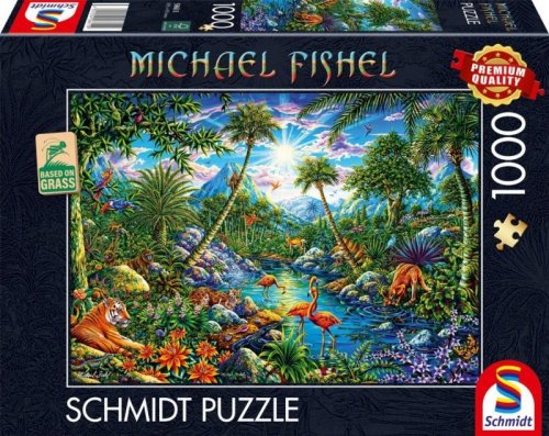 Puzzle 1000 Michael Fishel Rajska wyspa