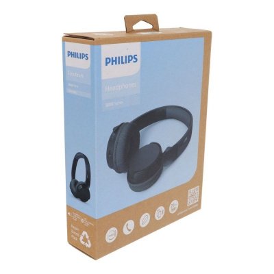 Słuchawki bezprzewodowe nauszne Philips TAH3209BK/00 czarne