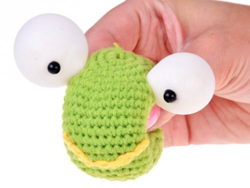 Zestaw do szydełkowania zrób swojego Gniotka szydełko włóczka ZA5031