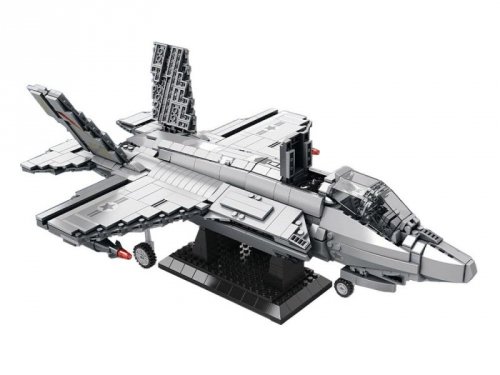 Klocki techniczne amerykański myśliwiec F-35 Lighting II 1600ele ZA5799